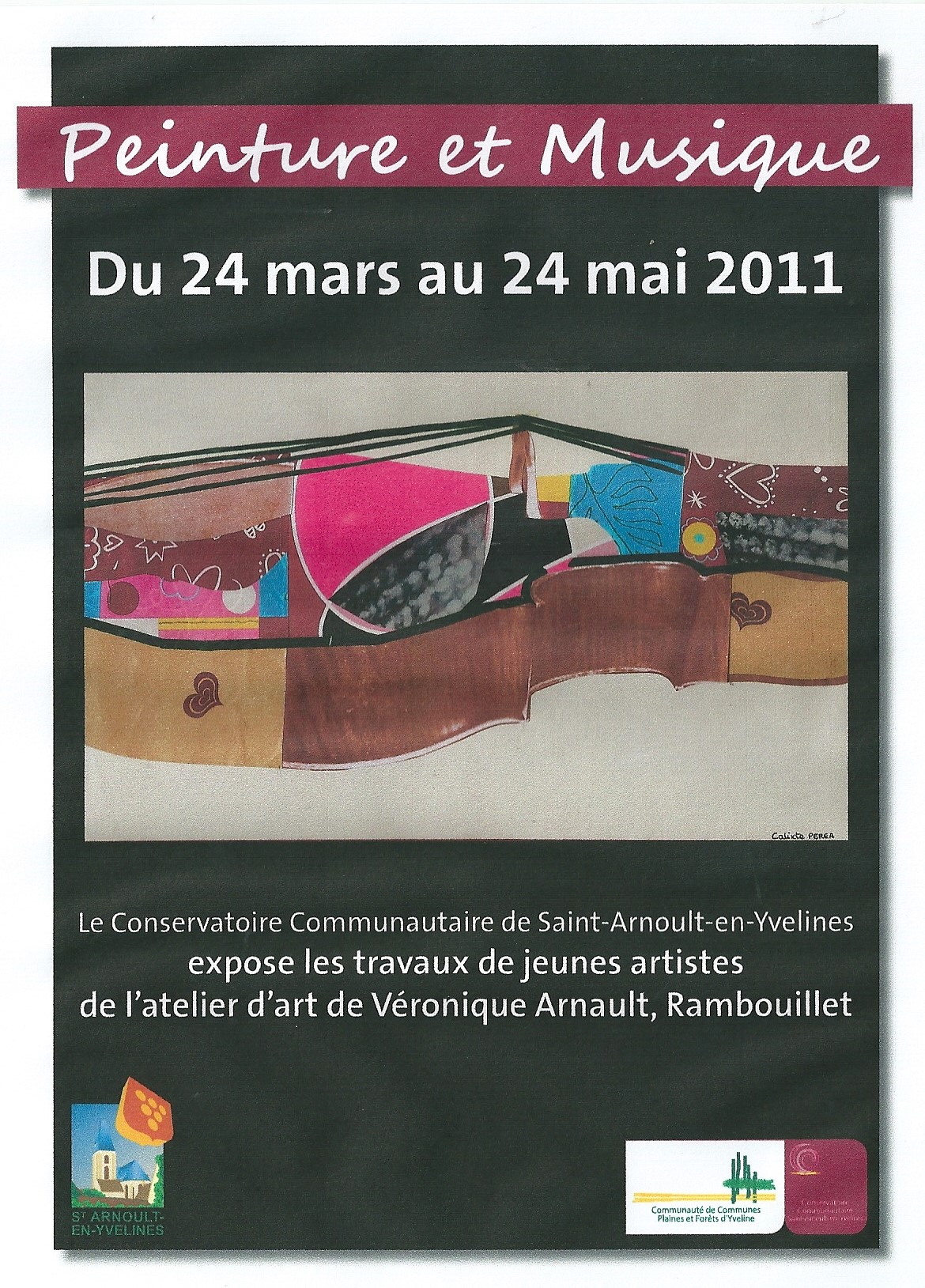 exposition peinture et musique conservatoire de st arnoult en yvelines 24 mars - 24 mai 2011 1